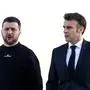 Ringen um Kampfjets: Selenskyj und Macron