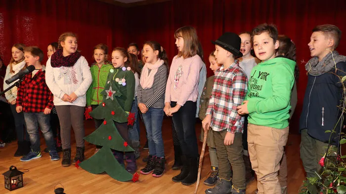 Die SchülerInnen der Volksschule Glanhofen führten erstmals das Kindermusical „Der Traum der Weihnachtsbäume“ im Dorfgemeinschaftshaus mit großem Erfolg auf.