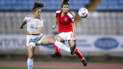 Die Österreicherinnen mussten sich den Spanierinnen geschlagen geben