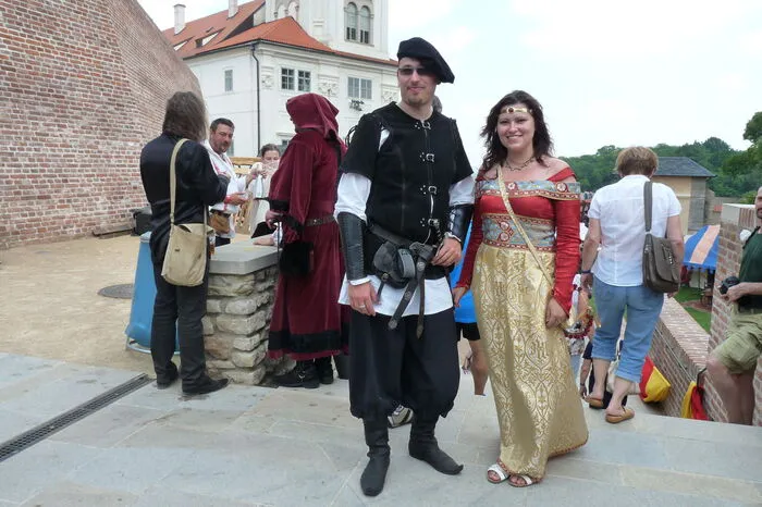 Beim Fest des königlichen Versilberns (Stribreni) trägt die ganze Stadt mittelalterliche Kostüme...
