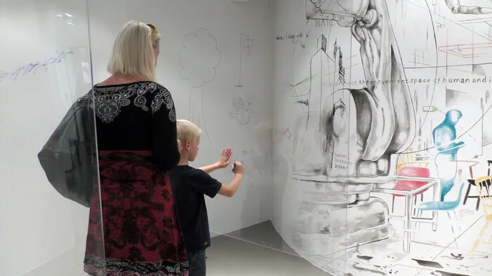 Schon zum dritten Mal beteiligte sich das Grazer Kunsthaus am weltweiten Zeichenevent "The Big Draw". 