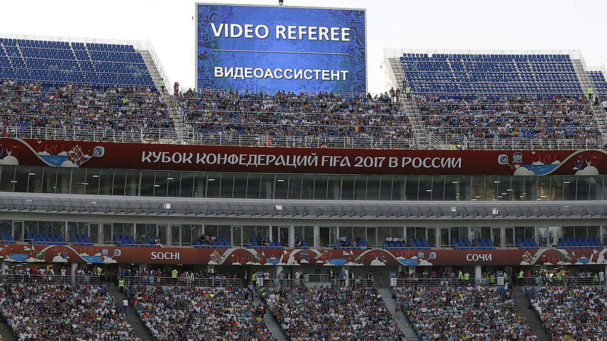 Beim Confed Cup wurde mehrfach der &quot;Video-Schiedsrichter&quot; zu Rate gezogen