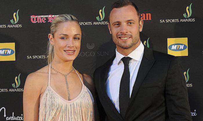 Steenkamp und Pistorius: Das Paar im Jahr 2012.