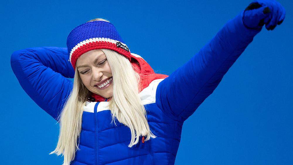 Ein Bild aus schöneren Tagen: Ragnhild Mowinckel bei den Olympischen Spielen in Pyeongchang 2018, wo sie Silber geholt hatte