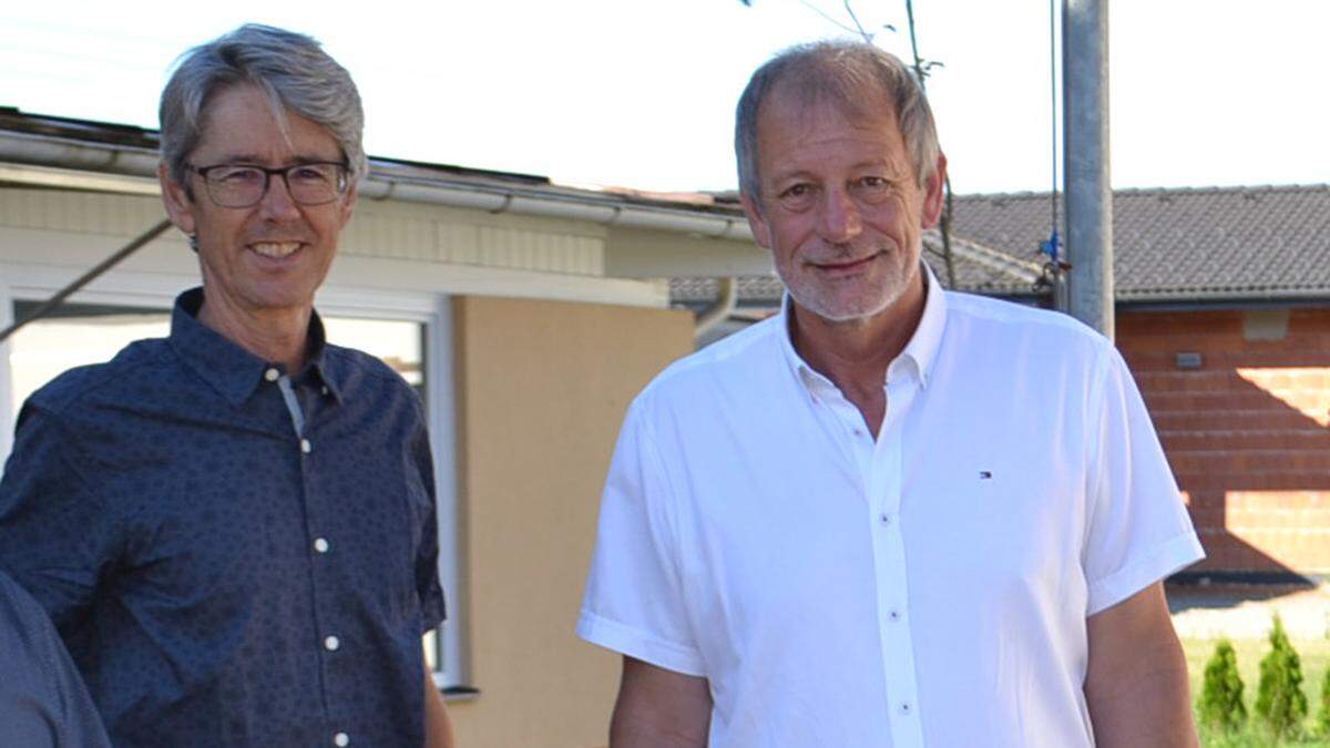 Wechsel in Mettersdorf am Saßbach: Johann Schweigler (rechts) hört als Bürgermeister auf, Josef Schweigler dürfte nachfolgen