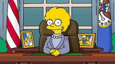 Lisa Simpson als US-Präsidentin im Jahr 2030