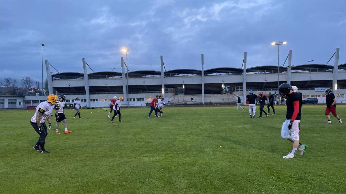 Das Knittelfelder Stadion ist die Heimstätte der Murtal Bulls