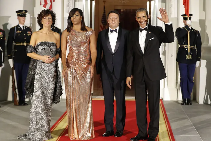Ganz im Zeichen Italiens stand auch die Gästeliste, darunter Modepapst Giorgio Armani und Oscar-Preisträger Roberto Benigni.