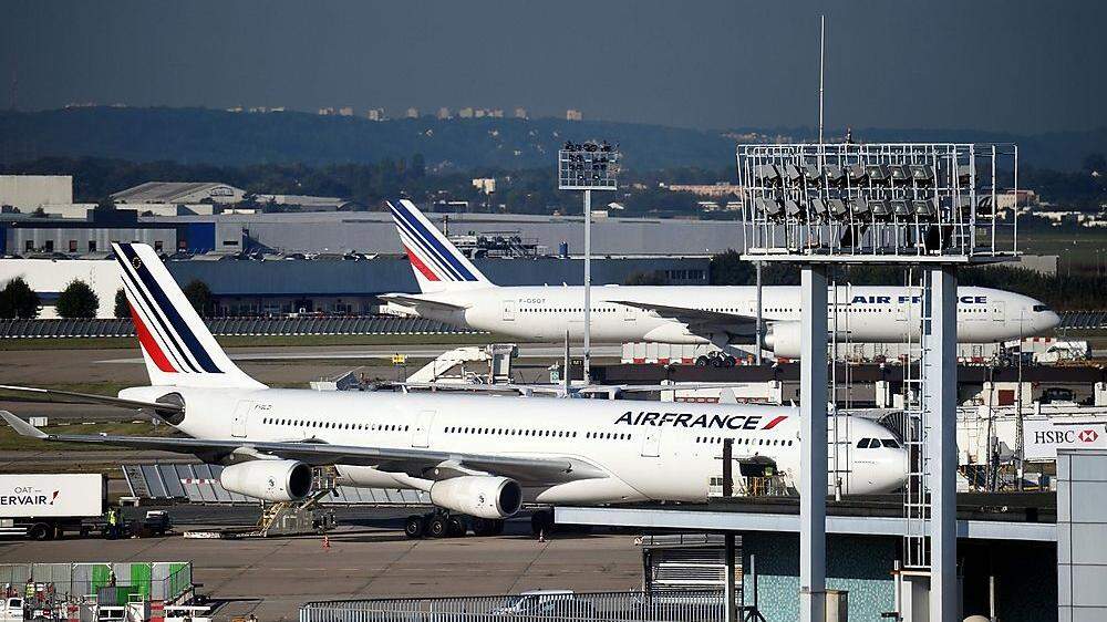 Bei Air France-KLM bleiben die Flieger am Boden