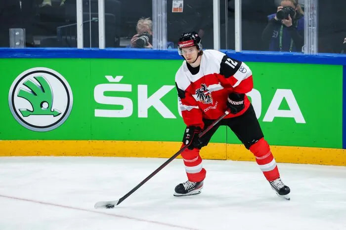 David Maier: Was ihn beim KAC schon auszeichnete, liefert er auch beim Nationalteam - Kampfgeist und Aggressvität.
