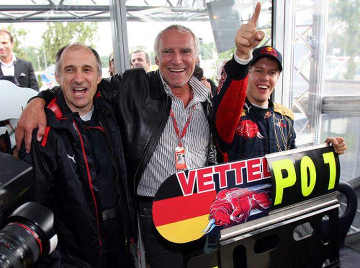 Der erste Sieg mit Sebastian Vettel, 2008 in Monza