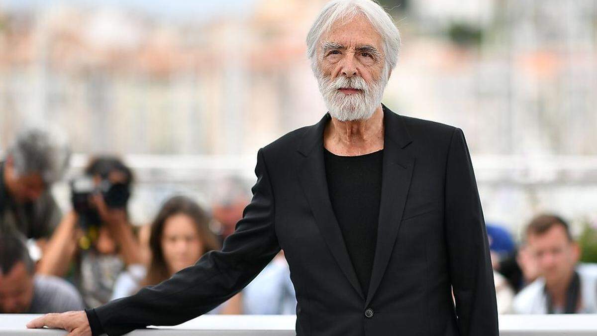 Michael Haneke beim Filmfestival in Cannes