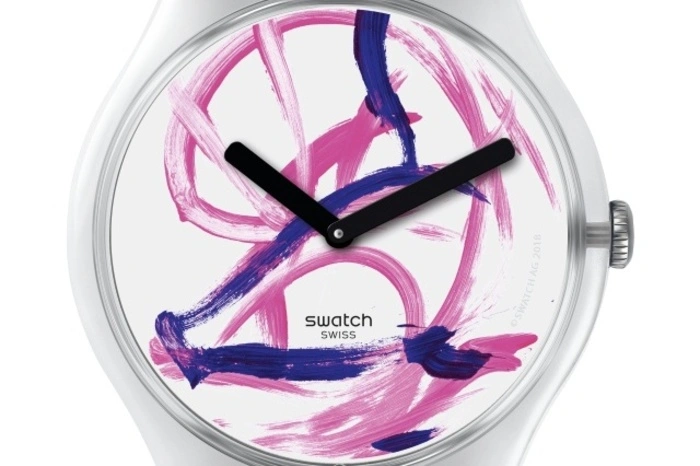 "Pigcasso" hat nun für Swatch ein Sondermodell zum chinesischen Neujahr (5. Feb, Jahr des Schweins) gestaltet. Die Auflage ist auf 2019 Stück limitiert. Dazu gibt es ein Echtheitszertifikat. 