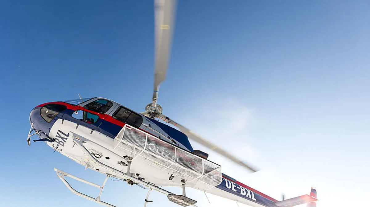 Auch der Polizeihubschrauber Libelle wurde angefordert (Archivbild)