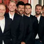 Österreichs Davis-Cup-Team beim Duell gegen Finnland - im März kommt es wieder nach Graz