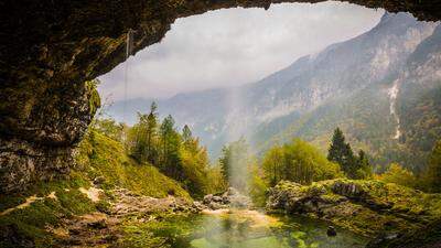 Der Goriuda-Wasserfall im italienischen Raccolanatal ist Schauplatz sagenhafter Legenden