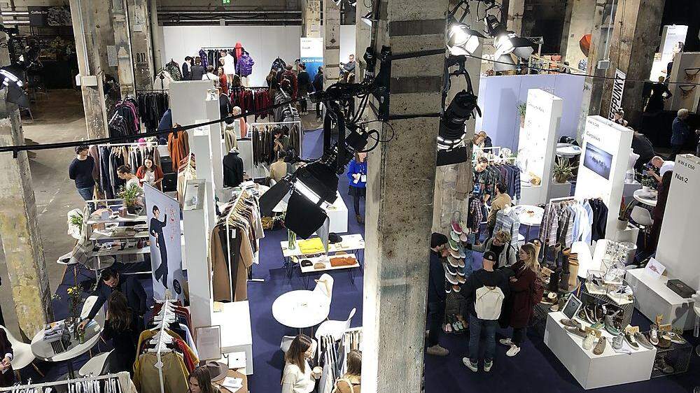 Im Kraftwerk in Berlin dreht sich während der Fashion Week alles um faire Mode