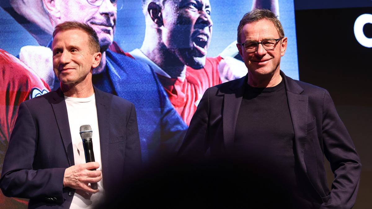 Klaus Mitterdorfer und Ralf Rangnick