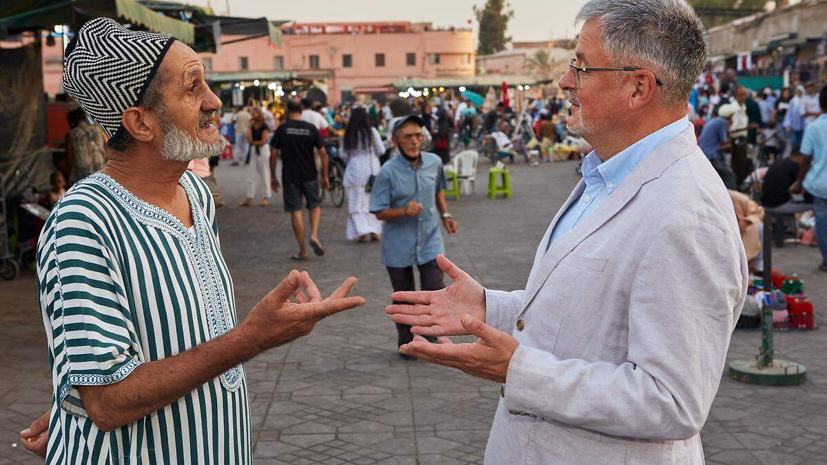 Sir Christopher Clark besucht die Unesco-Weltschätze. Eines seiner Ziele: Marokko