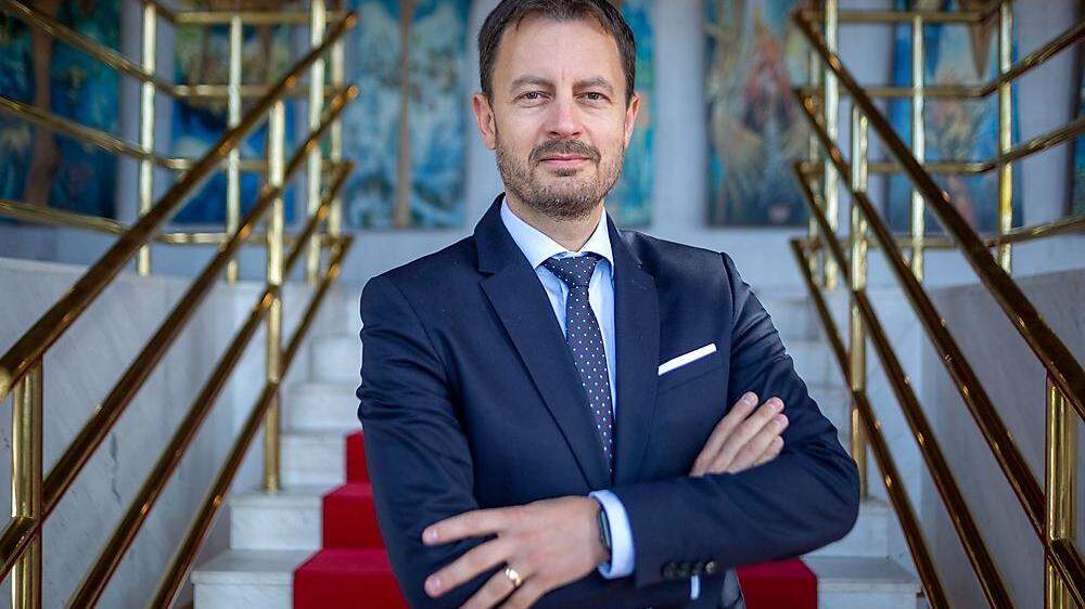 Der neue slowakische Premier Eduard Heger