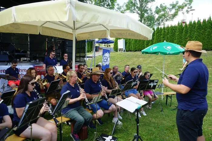 Die Glasfabriks und Stadtkapelle Köflach startete den musikalischen Teil der Veranstaltung.