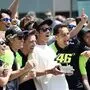 Valentino Rossi wurde in Mugello offiziell verabschiedet - mit der "Nummer 46"