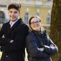 Florian Jan und Lena Woschitz (beide 18) gründeten ihre eigene Partei.