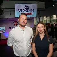 Zwei Lebensretter, Seite an Seite: Alexander Goriupp und Marlene Sapotnik