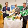 Saubermacher-Chef Hans Roth, LR Johann Seitinger und LK-Präsident Franz Titschenbacher
