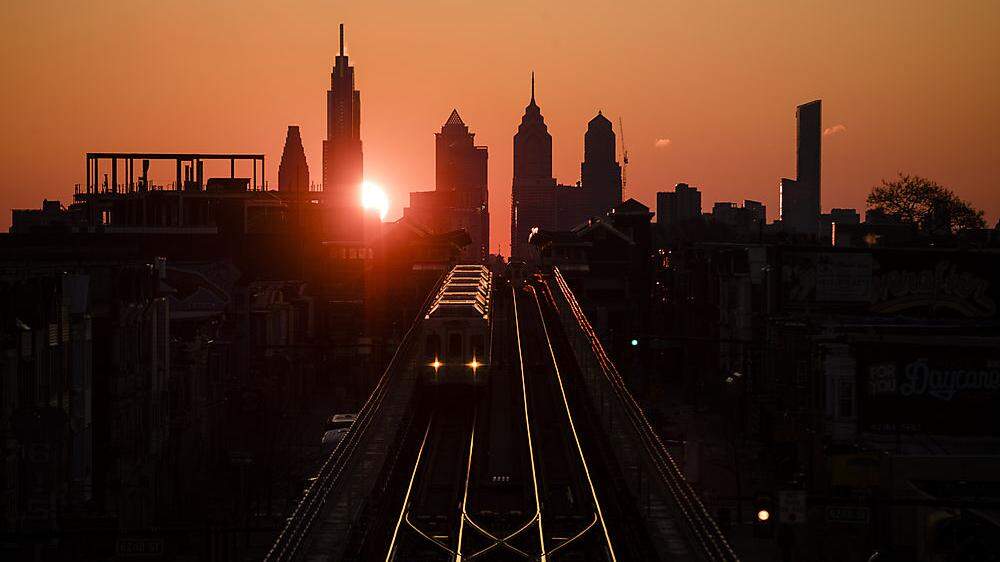 Die Skyline von Philadelphia
