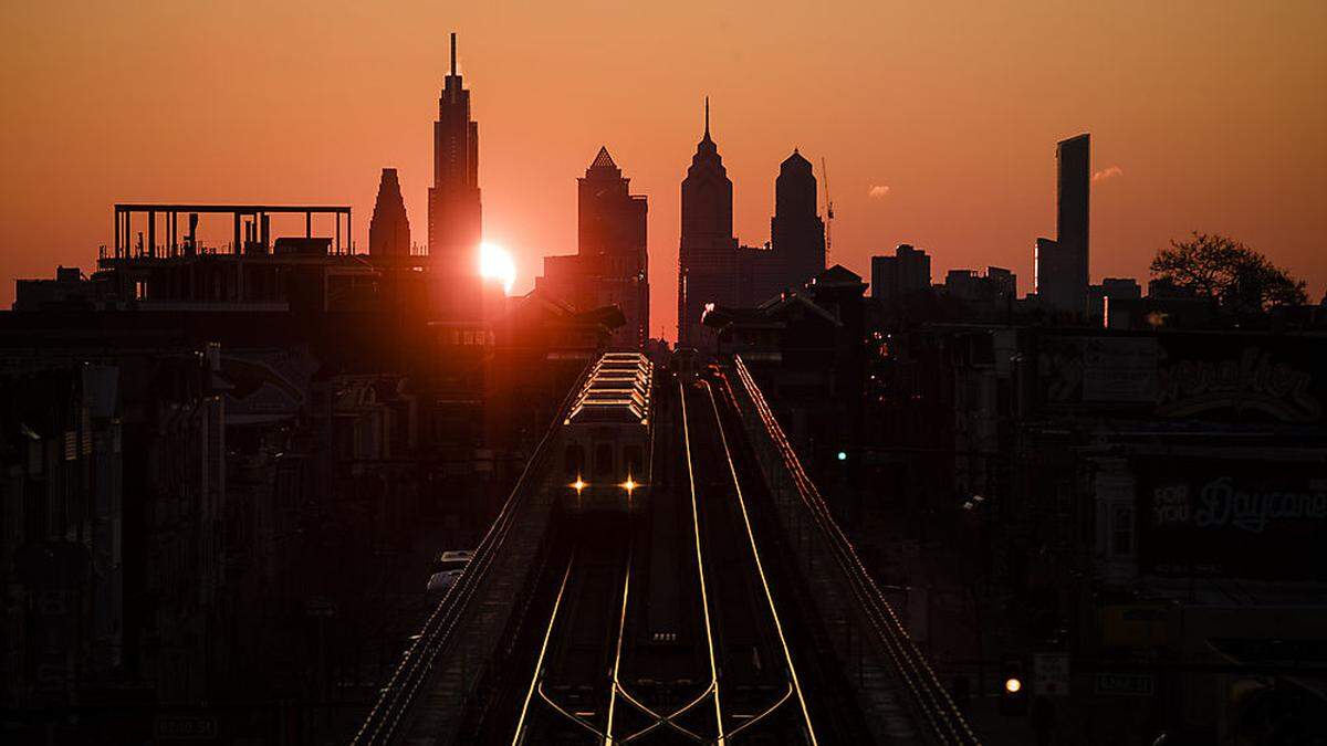 Die Skyline von Philadelphia