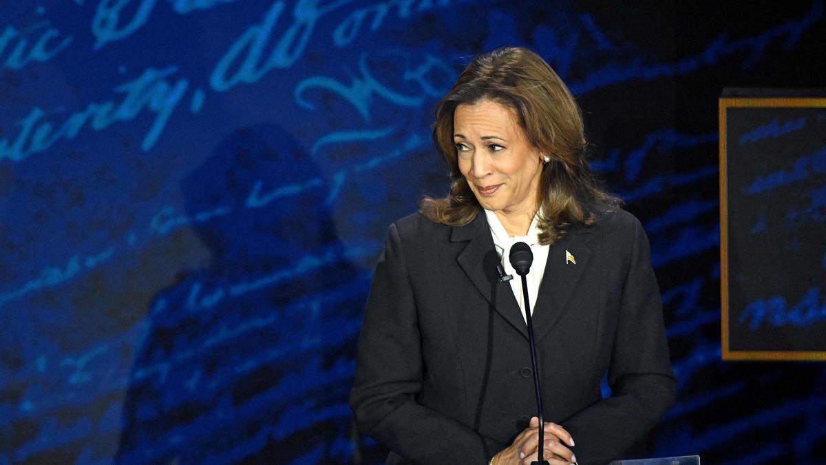 Legte einen überzeugenden Auftritt hin. Biden-Vize Kamala Harris