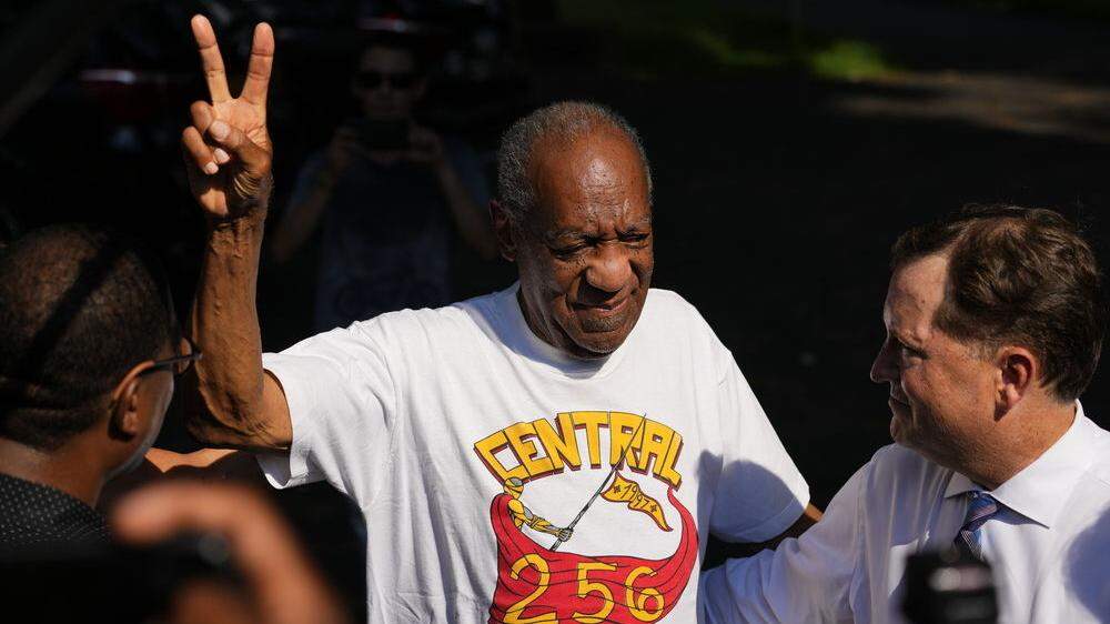Bill Cosby ist wieder ein freier Mann. 