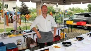 Daniel Reiner sorgte auch bei zahlreichen Veranstaltungen für das Catering
