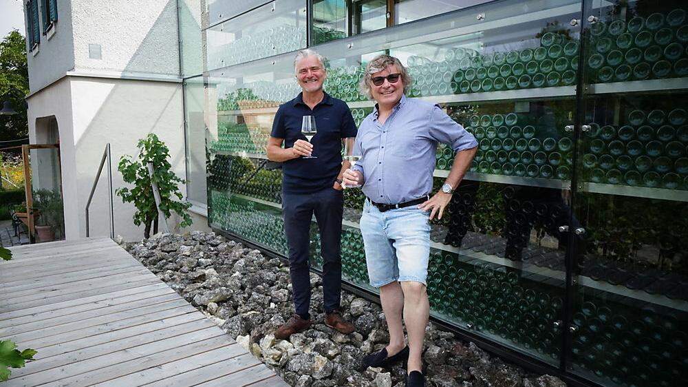 Erich und Walter Polz haben das Weingut in den 1980-er Jahren von ihren Eltern übernommen