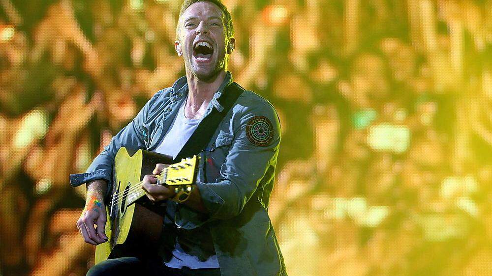 Coldplay-Sänger Chris Martin ist Schirmherr der Veranstaltung