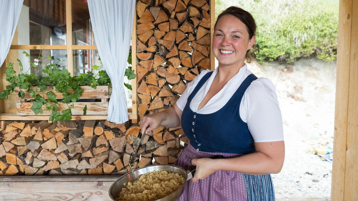 Regionale, hausgemachte Speisen stehen bei Lydia Schrempf in der Sattelberghütte im Fokus.