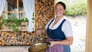 Regionale, hausgemachte Speisen stehen bei Lydia Schrempf in der Sattelberghütte im Fokus.