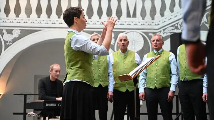 Musikalisch geleitet wurde das Konzert von Nadja Pollheimer.