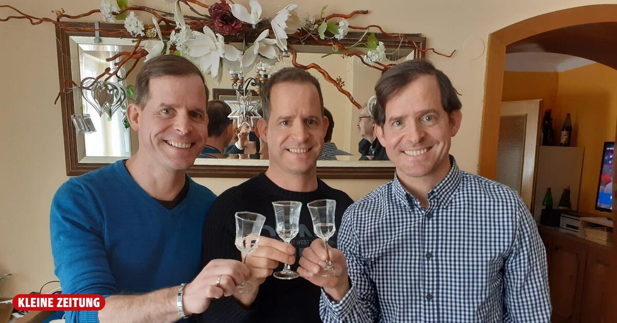 Kärntner Drillinge feierten ihren 150. Geburtstag