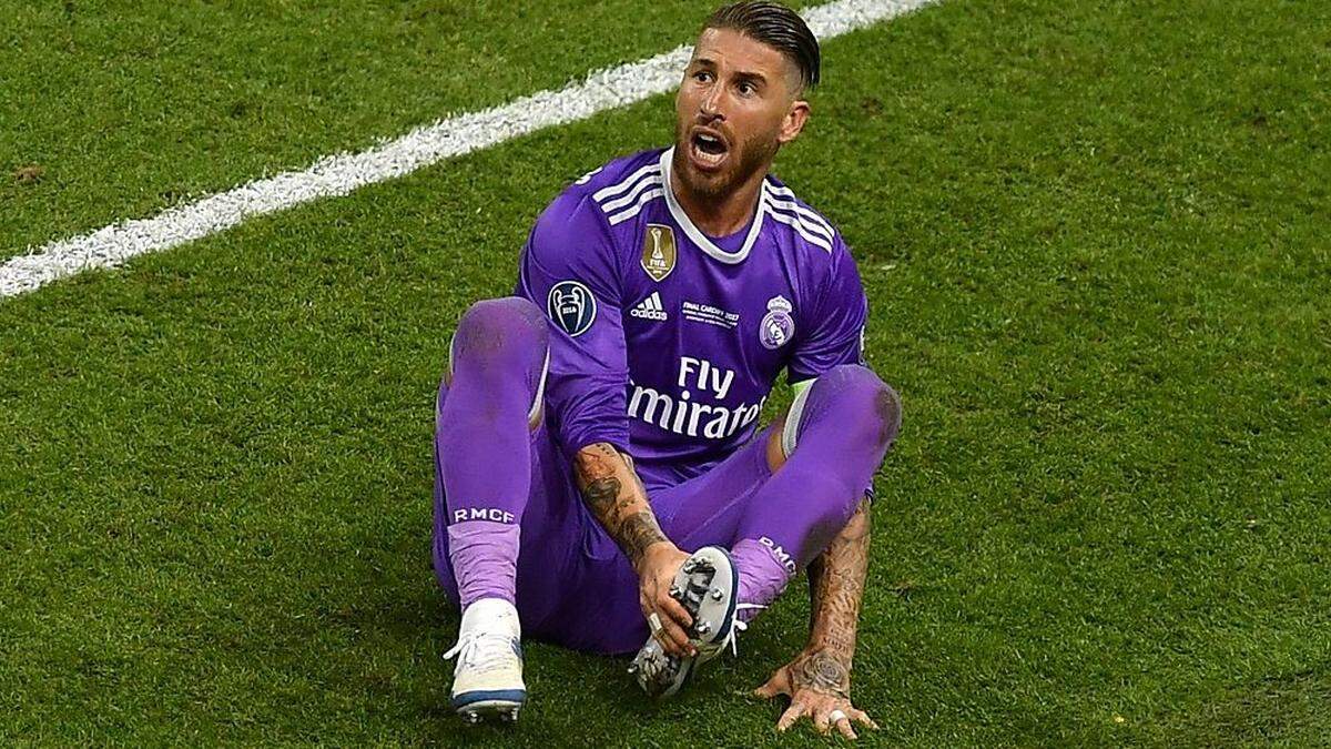 Sergio Ramos beim Champions-League-Finale