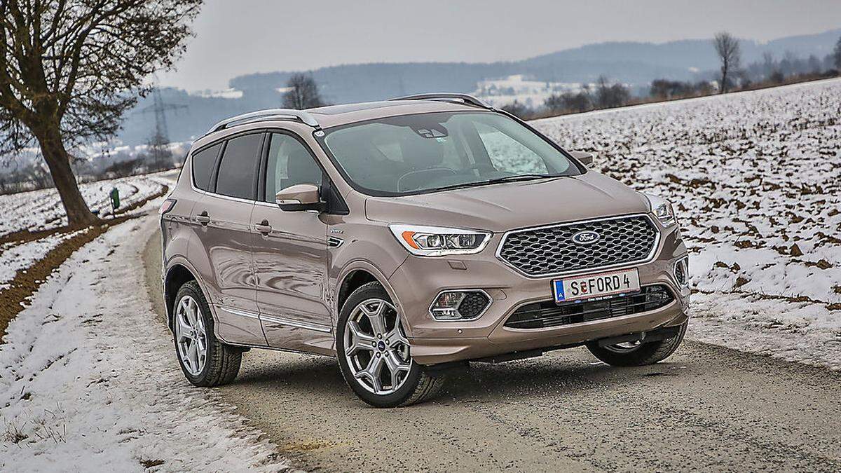 Der Ford Kuga in der Vignale-Ausstattung