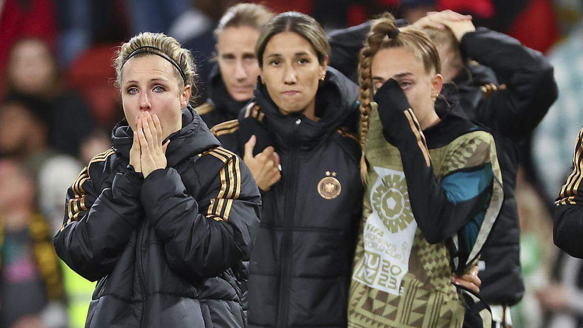 Trauer und Fassungslosigkeit bei den DFB-Frauen