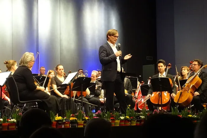 Auch Bürgermeister Erwin Eggenreich besuchte das Konzert.