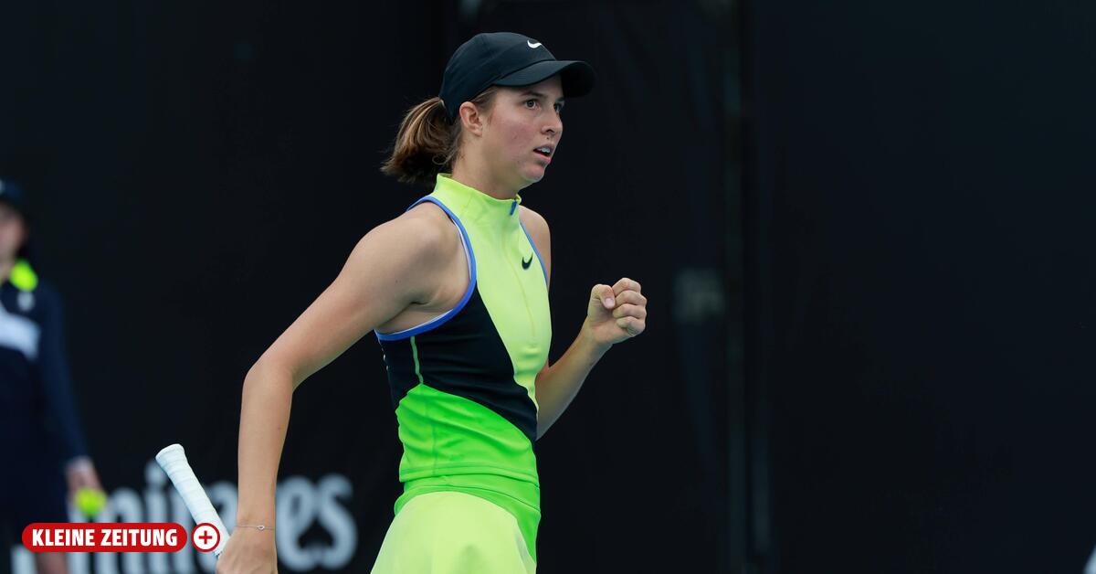 Tennis: Lilli Tagger stürmte in Indian Wells in die zweite Runde