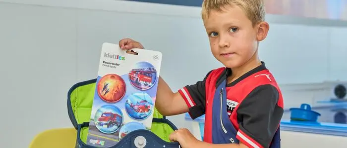 Für Janosch beginnt jetzt das große Abenteuer Schule
