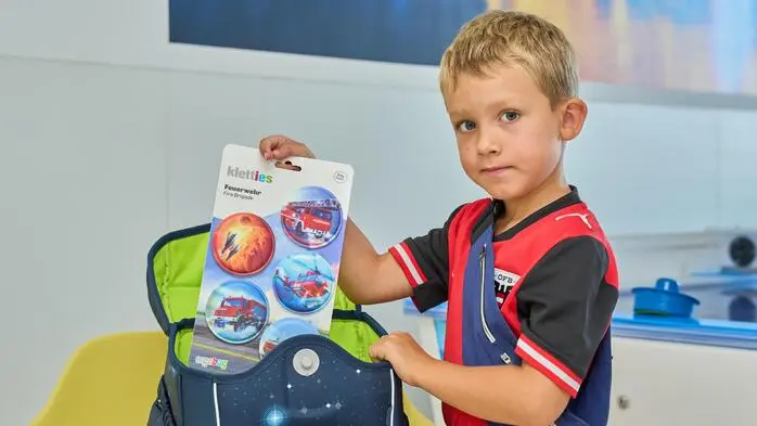 Für Janosch beginnt jetzt das große Abenteuer Schule 