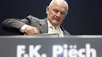 Aufsichtsratschef Ferdinand Piech