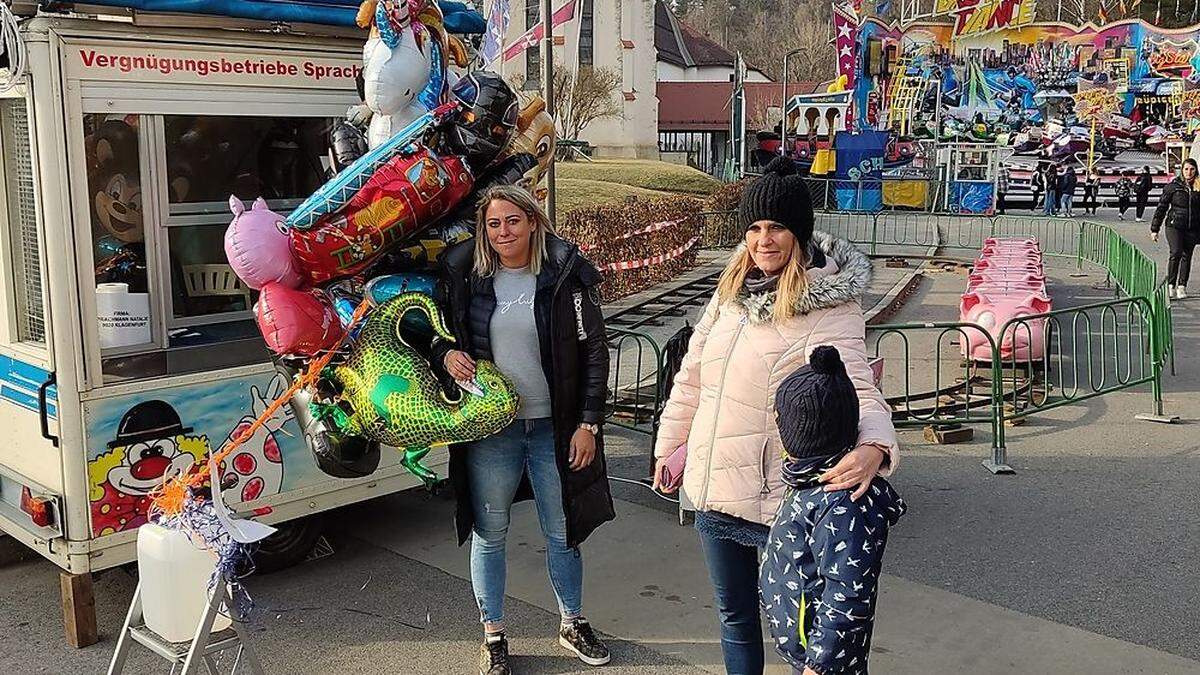 Schon am Freitag kam Marktstimmung in Eberndorf auf