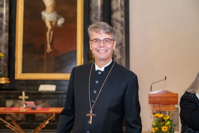 Superintendent Wolfgang Rehner beschrieb "in tiefer Dankbarkeit" die 500-jährige bedeutende und zugleich wechselvolle Geschichte der Evangelischen hierzulande.